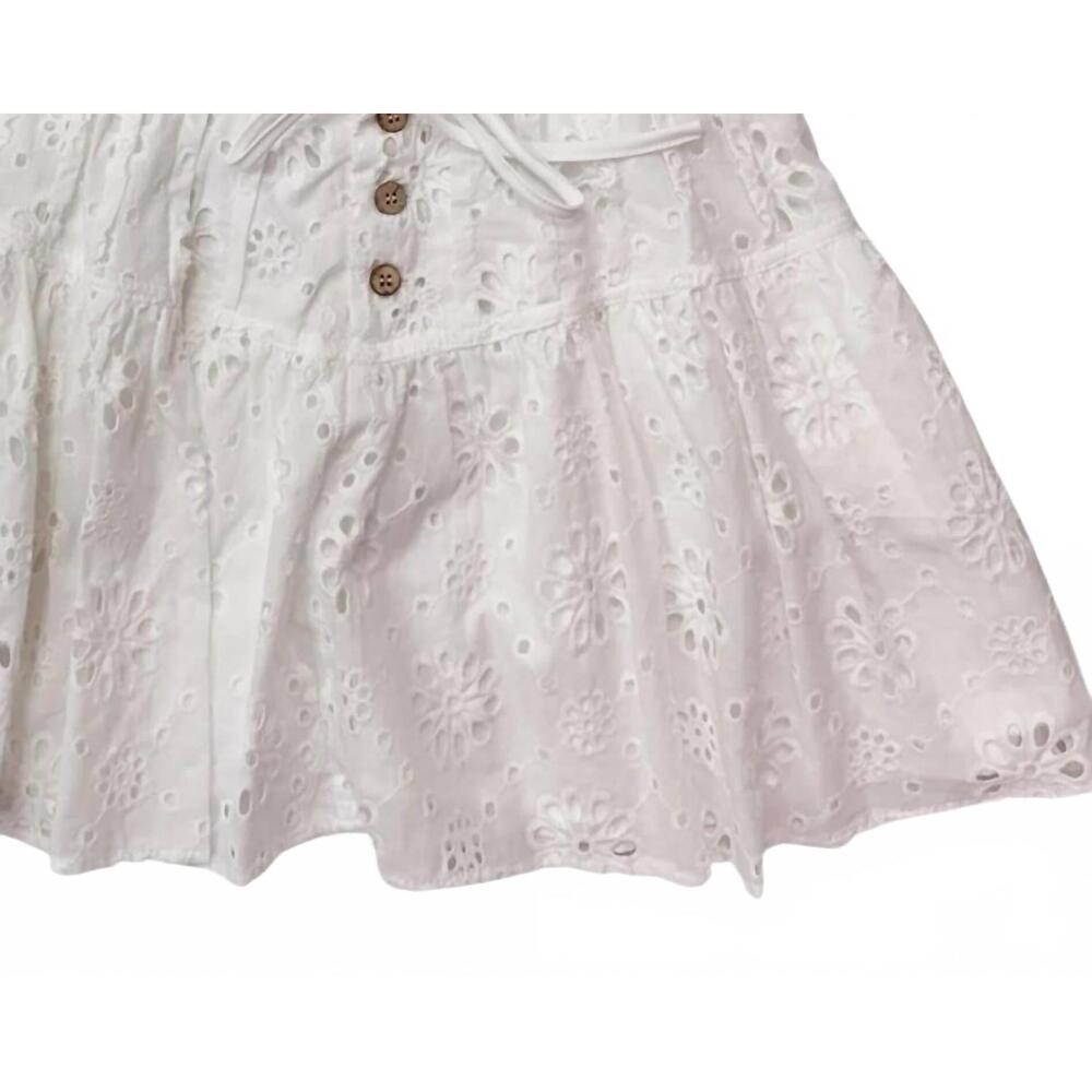 NEW DAY + MOON cotton blossom skirt in white - Picture 3 of 3